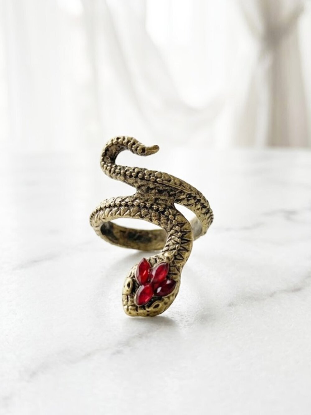 Unisex Snake Ring - Size 5.5